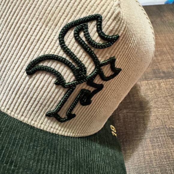 NWOT Dvniel Luu OG SF Strength in Faith snapback hat cream/ green corduroy OS - Picture 4 of 9